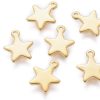 Stainless Steel Charms Pendants Bulk, Small Mini Metal Stamping Blank Tag Charms Pendants Tiny Jewelry Charms Accessories for Bracelet Necklace Earrings Chain Jewelry Making Findings